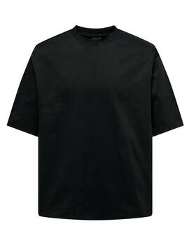 Camiseta Only & Sons 'Millenium' Negro