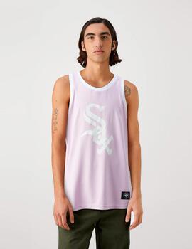 Camiseta 47`Brand 'Chicago White Sox' Tank Lila