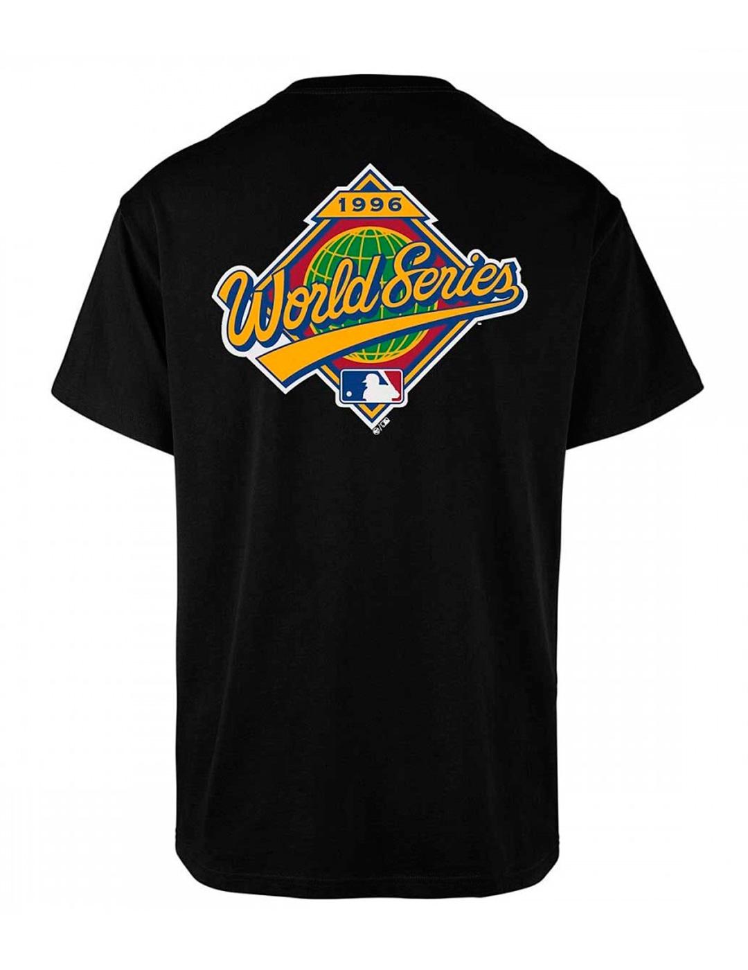 Camiseta `47 Brand 'New York Yankees' Negro