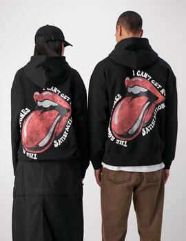 Sudadera Only & Sons 'Rolling Stones' Unisex Capucha Negro