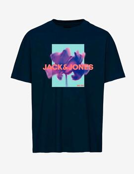 Camista Jack & Jones 'Florals' Marino