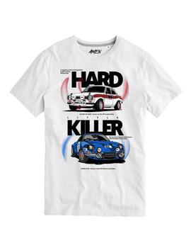 Camiseta A.M.E.N 'Hard Killer' Blanco