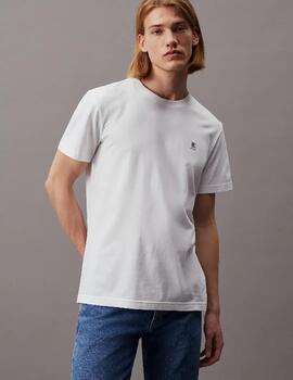 Camisetas Calvin Klein 'Embro Badge' Blanco