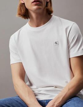 Camisetas Calvin Klein 'Embro Badge' Blanco