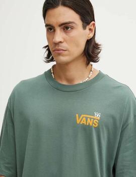 Camiseta Vans 'Posted' Verde