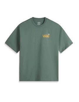 Camiseta Vans 'Posted' Verde