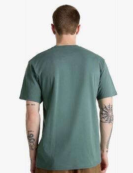 Camiseta Vans 'Left Chest Logo' Verde