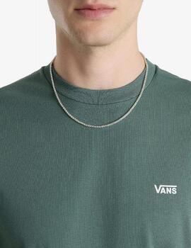 Camiseta Vans 'Left Chest Logo' Verde