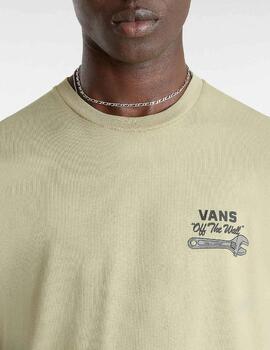 Camiseta Vans 'Wrenched' Caki