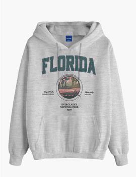 Sudadera Jack & Jones 'Bradley US State' Gris Jaspeado