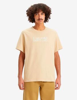 Camiseta Levi´s 'Headline Safari' Beige