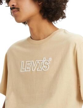 Camiseta Levi´s 'Headline Safari' Beige