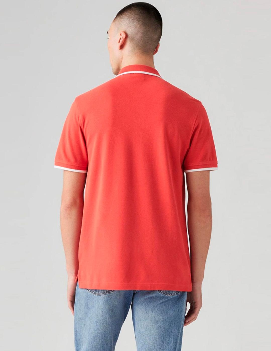 Polo Levi´s 'Housemark' Rojo Anaranjado