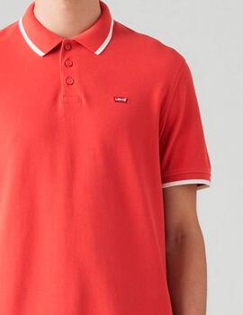 Polo Levi´s 'Housemark' Rojo Anaranjado