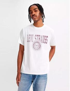 Camiseta Levi´s 'Circle Crest' Blanco