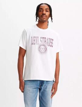 Camiseta Levi´s 'Circle Crest' Blanco