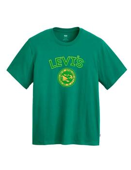 Camiseta Levi´s 'Varsity Logo Patch' Verde