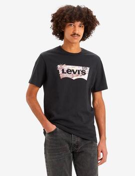 Camiseta Levi´s 'Tropical Batwing' Negro