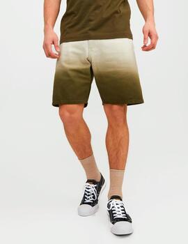 Short Jack & Jones 'Chris' Desteñido Khaki