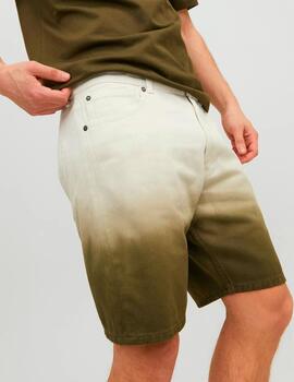 Short Jack & Jones 'Chris' Desteñido Khaki