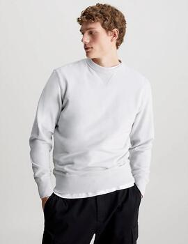 Sudadera Calvin Klein 'Badge' Blanco