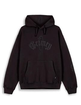 Sudadera Grimey 'Saoirse' Capucha Negro