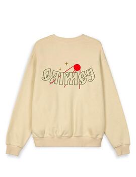 Sudadera Grimey 'The Lower Depths' Crema