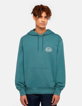 Sudadera Dickies 'Globe' Capucha Verde