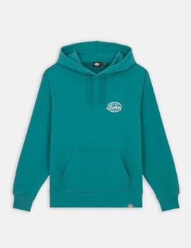 Sudadera Dickies 'Globe' Capucha Verde