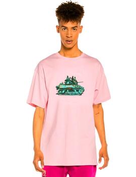 Camiseta Grimey 'The Peace Machine' Rosa