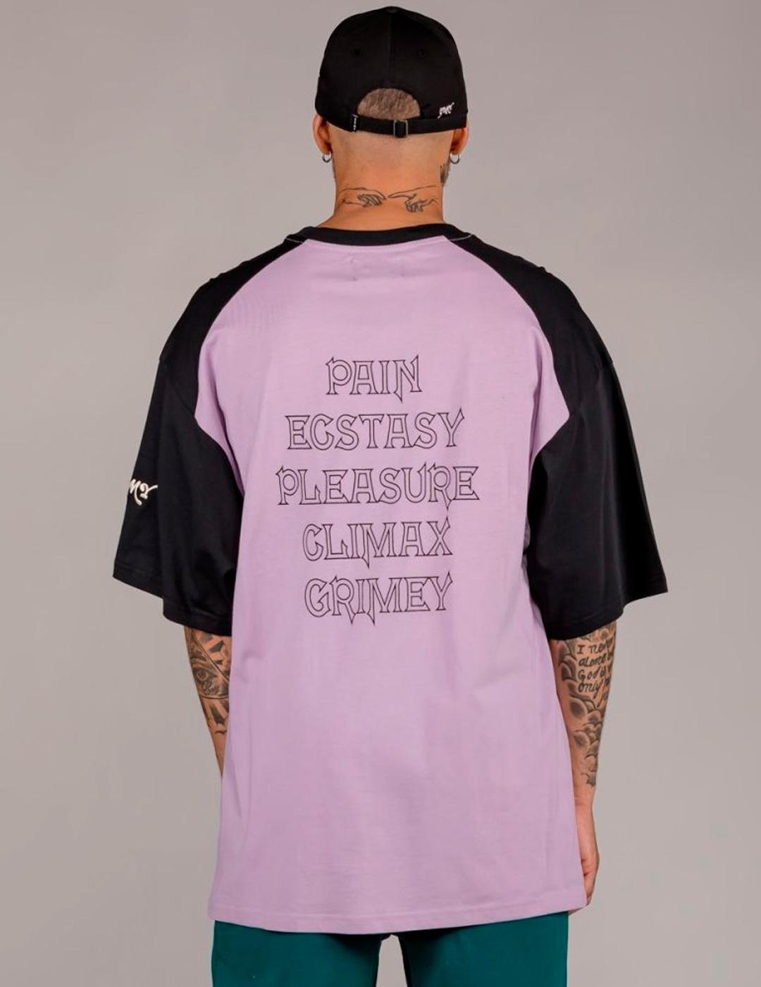 Camiseta Grimey 'Westbound' Oversize Lila