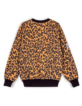 Sudadera Grimey 'Westbound' Print Leopardo