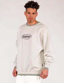 Sudadera Grimey 'Ufollow' Blanco