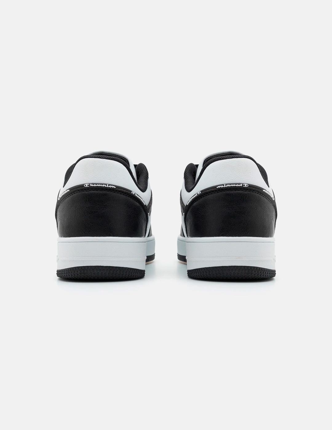 Zapatilla Champion 'REBOUND 2.0 LOW' Negro Blanco