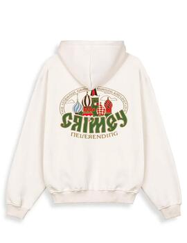 Sudadera Grimey 'The Lower Depths' Capucha Blanco