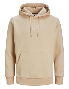 Sudadera Jack & Jones 'Bluarchie' Beige