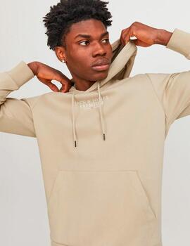 Sudadera Jack & Jones 'Bluarchie' Beige