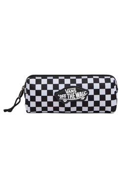 Estuche Vans 'Old Skool' Checkboard Negro Blanco