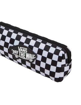 Estuche Vans 'Old Skool' Checkboard Negro Blanco