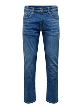 Vaquero Only & Sons 'Weft 6755' Medium Blue Denim