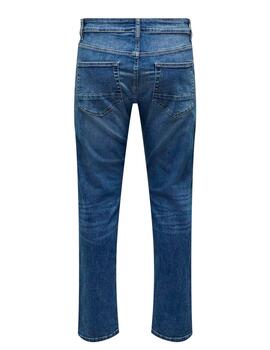 Vaquero Only & Sons 'Weft 6755' Medium Blue Denim