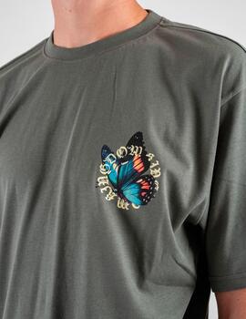 Camiseta Only & Sons 'Keane RLX' Mariposa Gris Verdoso