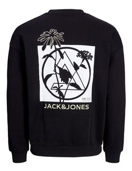 Sudadera Jack & Jones 'Stagger' Negro