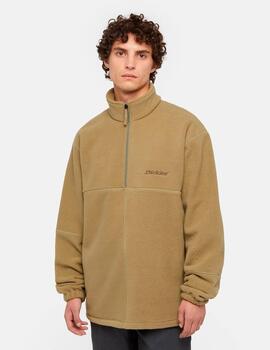 Sudadera Polar Dickies 'Pinesdale' Cemallera Khaki