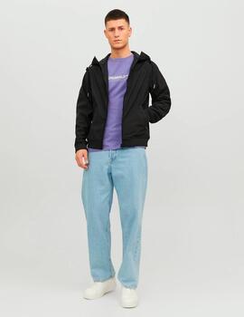 Chaqueta Jack & Jones 'Basic Softshell' Entretiempo Negro