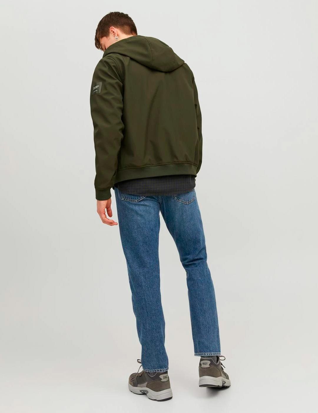 Chaqueta Jack & Jones 'Basic Softshell' Entretiempo Verde