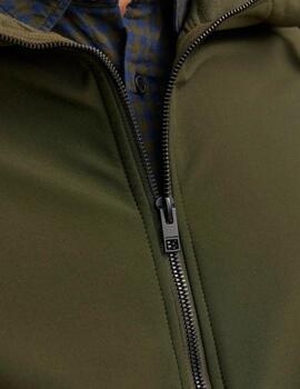 Chaqueta Jack & Jones 'Basic Softshell' Entretiempo Verde