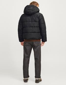 Chaqueta Jack & Jones 'Build Puffer' Negro