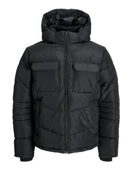 Chaqueta Jack & Jones 'Build Puffer' Negro