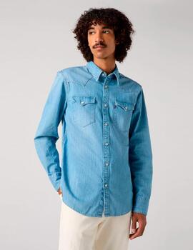 Camisa Levi´s 'Barstow Western' Azul Claro Hombre